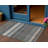 3' X 5' Taupe Beige And Pewter Striped Washable Indoor Outdoor Area Rug