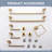 9 - Piece Bathroom Hardware Set-92757007
