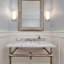 Venice Bathroom Modern Brass Wall Light Milky White Cylinder Glass Set Of 2-1030555489