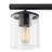 Lamtania 5 - Light 37'' W Black Modern Kitchen Island Linear Pendant UL Certified