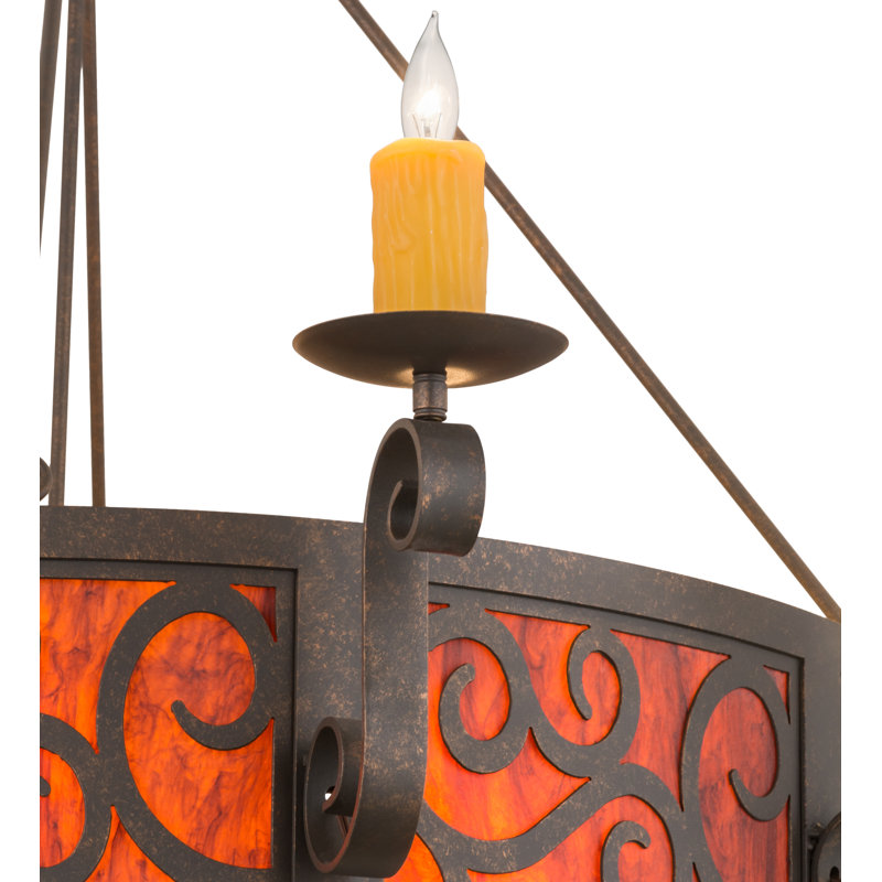 Thornaby 16 - Light Glass Chandelier