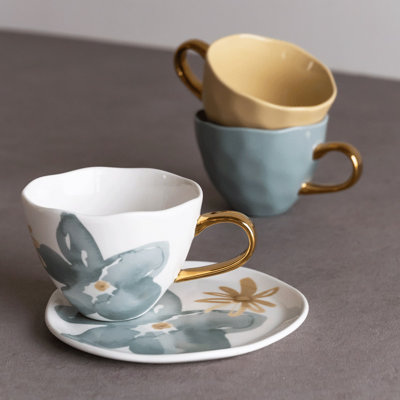 Stoneware Teacup