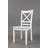 17'' H Acacia Solid Wood Side Chair-24426048