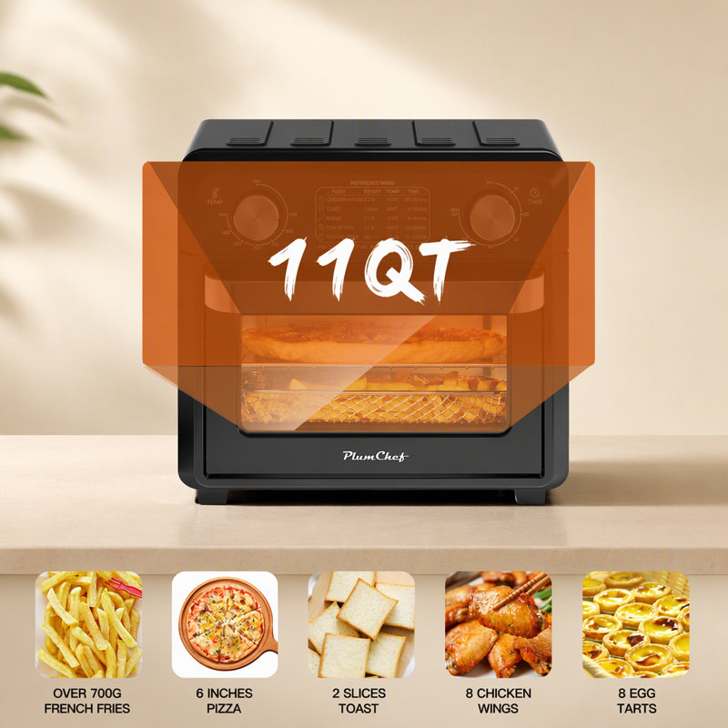 Compact Air Fryer Toaster Oven