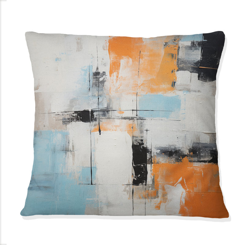 Coussin décoratif cubiste