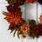 Dahlia and Mum Wreath