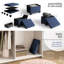 Banc repose-pieds en velours avec rangement amovible Nestl-132127316-132127319