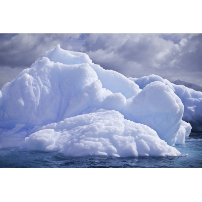 Iceberg Bay Antarctica by MOF - Wrapped Canvas Print