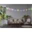 1000cm LED Solar Powered 10 - Bulb Globe String Light