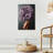 Lady Purple Peony Canvas Print-1243614344