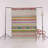 Multi-Colored Stripe Section Mixed Geometric Shape Patterned Modern Decorative Rug-616171449
