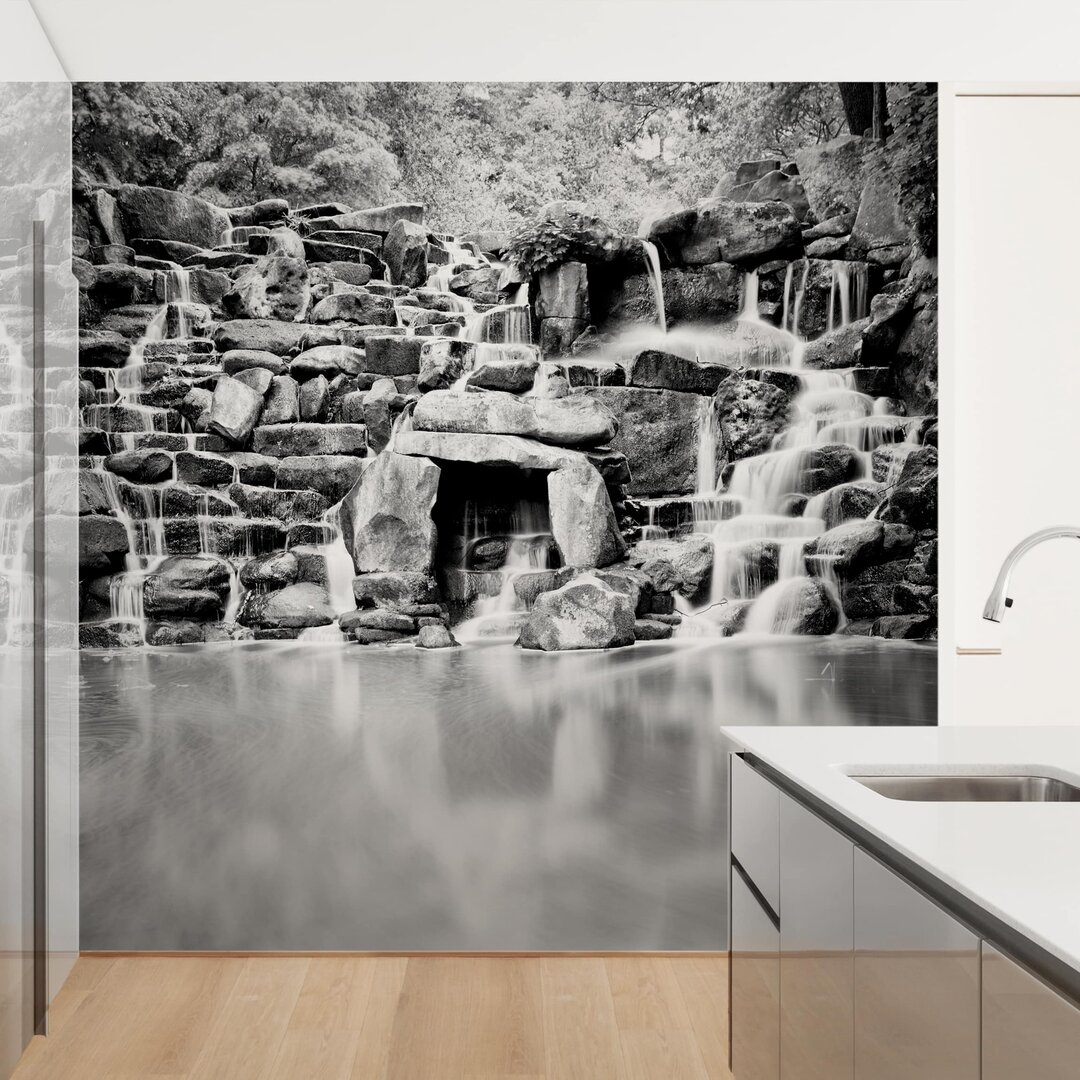 Strukturierte Tapete Waterfall II 2,88 m x 288 cm