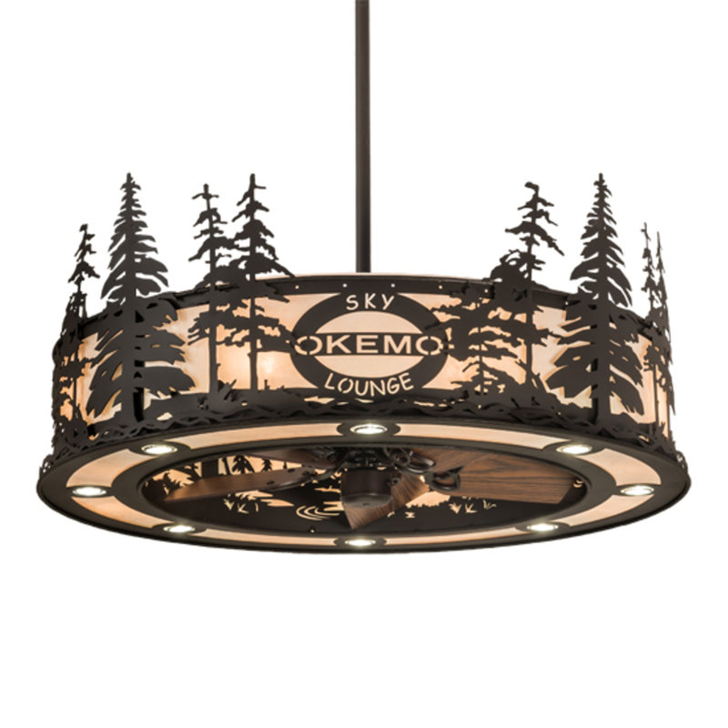 Personalized Downrod Ceiling Fan