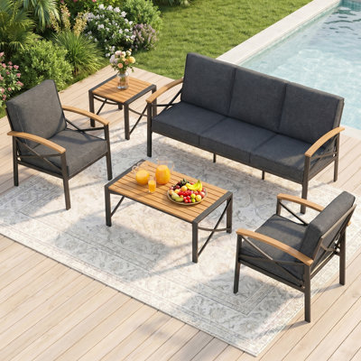 5-Piece Outdoor Conversation Set