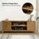 Sara 72'' Media Console for TVs up to 78" with 2 Drawers