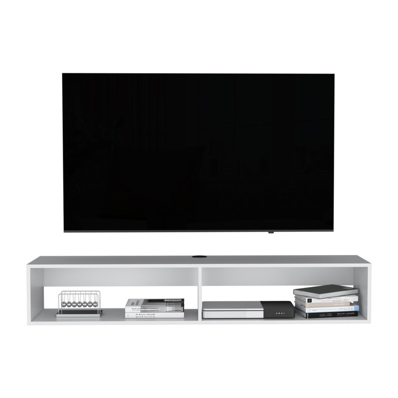 Meuble télé 59 pièces 59 po, Blanc