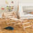 5-in-1 Foldable Pikler Triangle Set for Toddlers with Arch Climber Rocker Jungle Gym