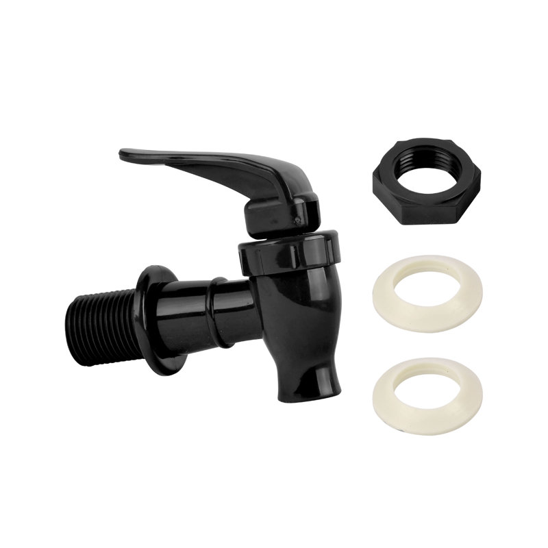 Wall Mount Laundry Faucet, Black