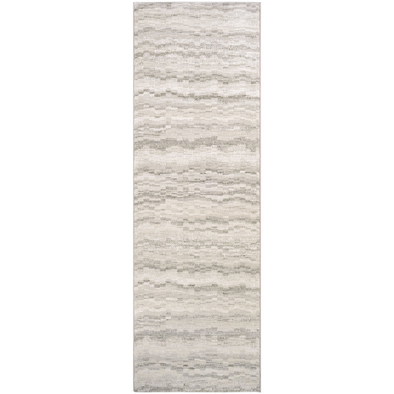 Ianthe Abstract Earthtones Multicolor Performance Area Rug, Runner 2'3" x 7'10"