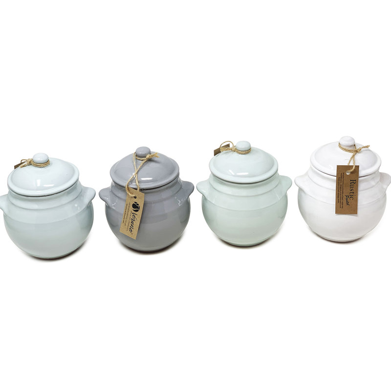 Ceramic / Porcelain Kitchen Canisters & Storage Jars Jar Canister - Set of 1, Duck Egg