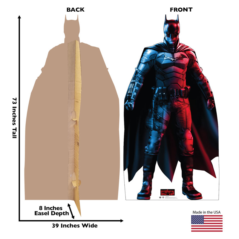 73'' Batman Lifesize Cardboard Standup Cutout