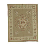 Hand Knotted Wool Area Rug