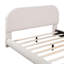 Lit plateforme en tissu d'ameublement Teddy-767648016-767648022