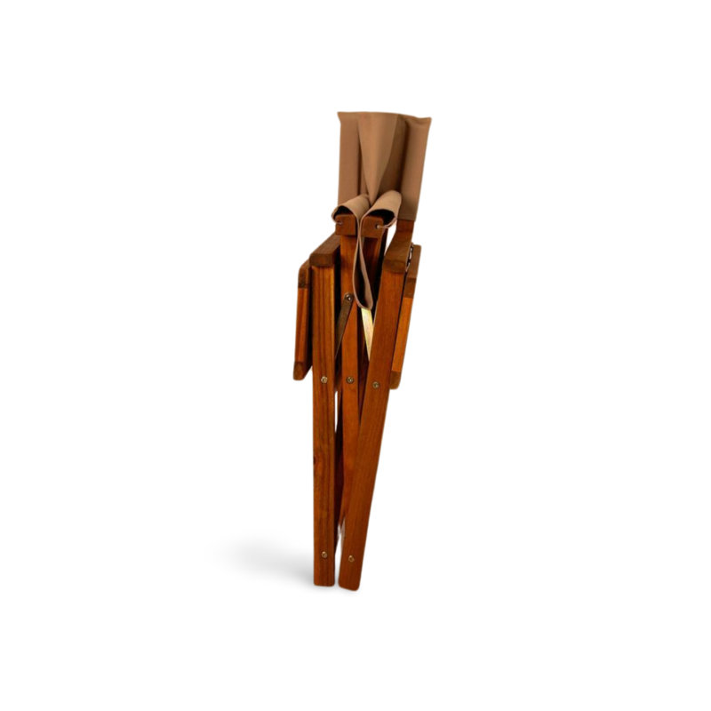 Chaise de réalisateur pliante avec tables d'appoint Pentheas