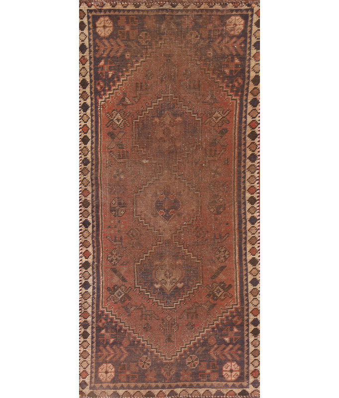 Antique Traditional Rug 3x6
