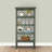 Chippendale 69"H x 35.5"W Etagere Bookcase-111532602