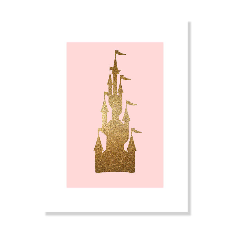 Fairytale 1, impression sur papier, H 16 po x l 12 po x P 1 po, Papier