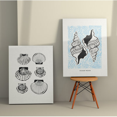 Elegant Decorative Canvas Paintings (2 Pieces), 19.7 x 27.6 inches Each | 100% Canvas with 100% Wooden Frames | Stunning Wall Art for Living Room & Bedroom, Perfect for Home Décor & Gift Ideas