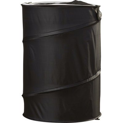 Panier à linge Pop-Up - Sac en nylon pliable avec sangles de transport et fermeture à glissière