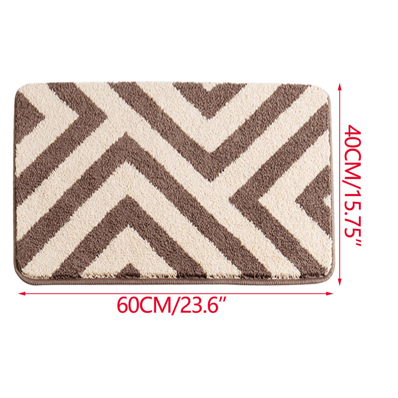 Tapis de bain antidérapant pour salle de bain, B