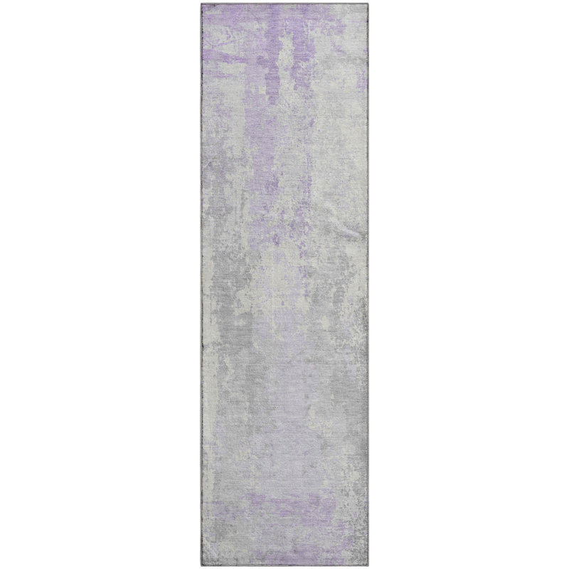 Premium Machine Washable Stallings AMF1848 Abstract Rug, Runner 2'3" x 7'6"