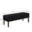 Banc capitonné avec rangement-1279472825