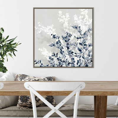 «Blue Spring I» par Isabelle Z - peinture sur toile encadrée