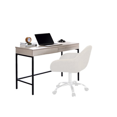 Alishaa Metal Base Writing Desk