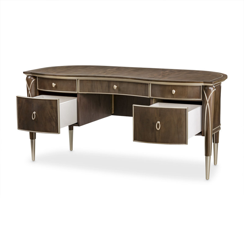 Villa Cherie Desk, Hazelnut