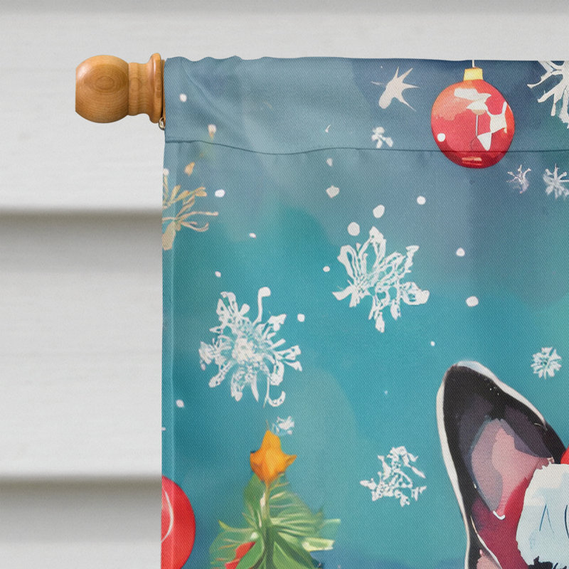 Drapeau de jardin en polyester à 2 faces, H 40 po x l 28 po