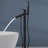 Topcraft Single Handle Floor Mounted Freestanding Tub Faucet with Handheld Shower-87221791