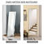 Metal Rectangle Floor Mirror