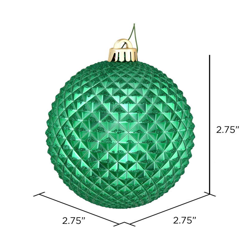 Ornement boule Durian Glitter, Écume de mer