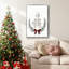 Yuletide Animals II, toile tendue avec châssis-25427701-25427658