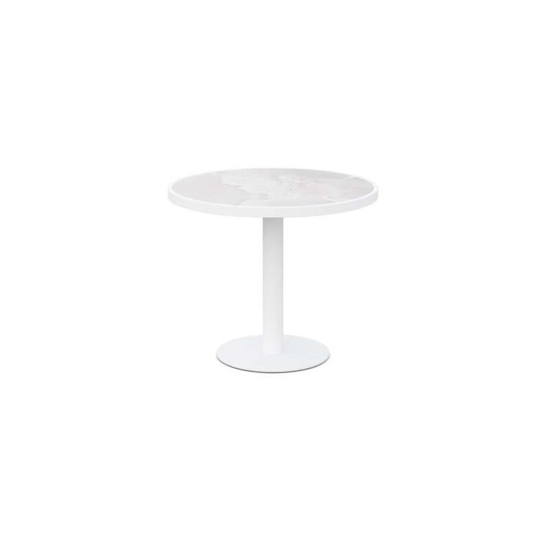 Bordeaux Dining Table - Dekton Top, White, Helena