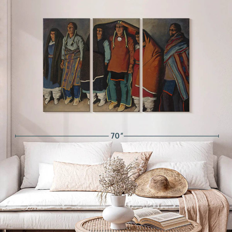 Lelar Round Dance, 32" H x 50" W