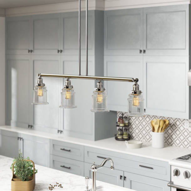 Laurel Foundry Modern Farmhouse Galaviz 3 - Light Kitchen Island ...