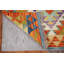 Tapis décoratif kilim en laine South Western 3 x 4