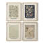 «William Morris XXV», ensemble de 4 reproductions encadrées-1172774860
