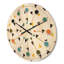 Horloge murale tendance à motif triangulaire-63618426